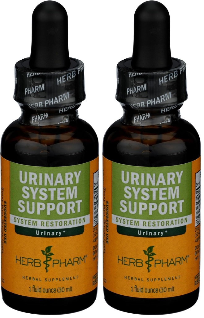 허브 Pharm Urinary 시스템 지원 액체 초본 공식, 1 Fl Oz (팩 2)