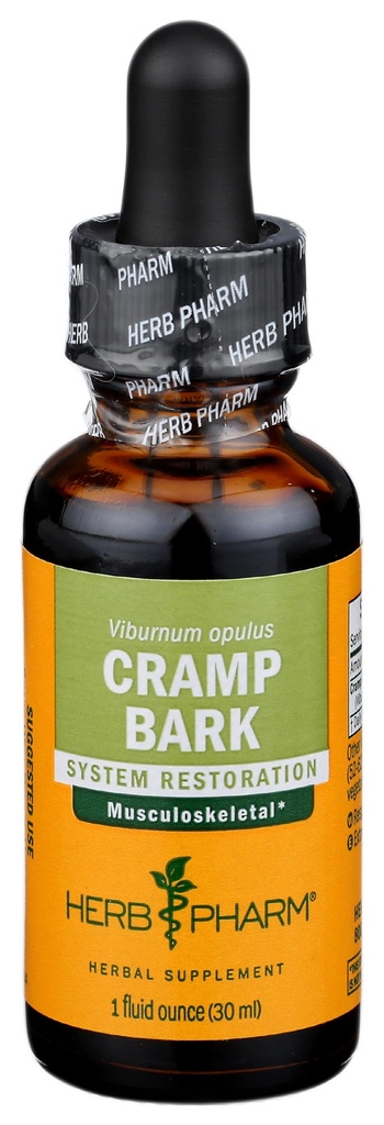 Musculoskeletal 지원을위한 허브 Pharm Cramp Bark 추출물 - 1 Ounce (DCRAMP01)