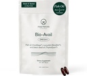 Adapt Naturals Omega 3 Fish Oil Supplement with Bioavailable Curcumin & Black Seed, 1500mg Fish Oil EPA DHA Omega 3 Fatty Acids to Support Joints, Muscles & Heart | Unflavored - 30 일 공급