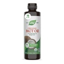 Nature's Way Organic MCT Oil, 16 Fl Oz, Brain and Body Fuel from Coconuts*, C8 Caprylic Acid 및 C10 Capric Acid, Keto 및 Paleo 인증, 유기농, 비 GMO 프로젝트 인증