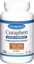 EuroMedica Curaphen 여분 힘 - 60의 정제 - 직업적인 공식 - DLPA & Nattokinase를 가진 유력한 Curcumin & Boswellia - 높게 흡수가능한 - 60의 서빙
