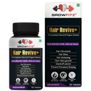 Hair Revive+ | Ayurvedic & 100 % Natural | 머리 성장, 피부, 손톱 | 남성 및 여성용 - 30 veg Tablet (패키지 1)