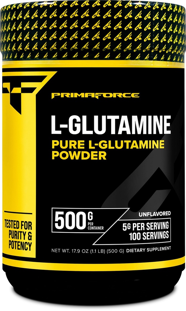 Primaforce L 글루타민 분말 500 그램 (1.1 LBS)