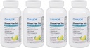 MAJOR Mintox Plus Tabs - Antacid Plus Anti-Gas Tablets - 신속하게 산성 Indigestion, Heartburn, Sour Stomach 및 Gas - 레몬 Mint 맛 - 100 카운트 (4 팩)