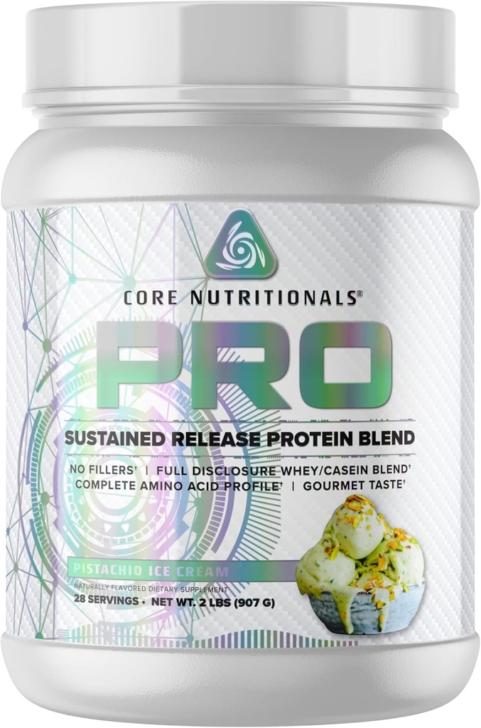 Core Nutritionals Pro Sustained Release Protein Blend 27 서빙 (Pistachio Ice Cream)