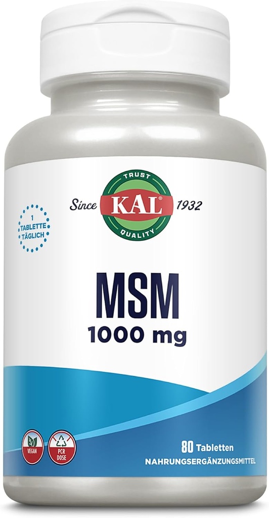 KAL 1000 Mg Msm 정제, 80 조사
