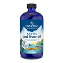 북유럽 자연 Arctic Cod Liver 오일, 오렌지 - 16 온스 - 1060 mg EPA 및 DHA와 총 오메가-3 - 심장 건강, 건강한 면역, 전반적인 웰빙 - Non-GMO - 96 서빙