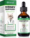 ALIVO Liver Cats, Liver 및 Kidney Support for Cats with Natural Herbal Extract 도움말 밸런스 Cats Liver & Kidneys 건강, 고양이를위한 천연 애완 동물 초본 보충 - 60 ml