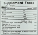 자연의 현상 물고기 기름, 지원 심장 건강, 1200 Mg, 급속한 방출 Softgels, 200 Ct (포장 2)