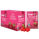 Ener-C 라즈베리 Multivitamin 음료 혼합 분말 비타민 C 1000mg & Real Fruit Juice Natural Energy & Immune Support for Women & Men - Non-GMO Vegan & 글루텐 무료 - 30 카운트