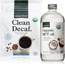 자연적인 힘 유기 청결한 Decaf 커피 + 유기 MCT 기름 뭉치 – 100% 순수한 코코넛 MCT & 형 & Mycotoxin 자유로운 커피 – 비 GMO, Keto, Paleo 및 Vegan - 12 Oz와 16 Oz