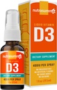 Nutrasumma 비타민 D3 1000 IU 살포 -1oz- 자연적인 높은 흡수 비율 지원 뼈 부스트 면역 체계 비타민 보충교재