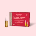 Juicy Chemistry Prebiotic Ferment Barrier Repair Face Serum | 피부 장벽 지원 및 히드라이즈 | Hyaluronic Acid, Gotu Kola & Dragon's Blood | COSMOS Organic | 1 Fl Oz