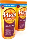 Metamucil Sugar 무료 섬유 보충교재, 주황색 매끄러운 260의 서빙