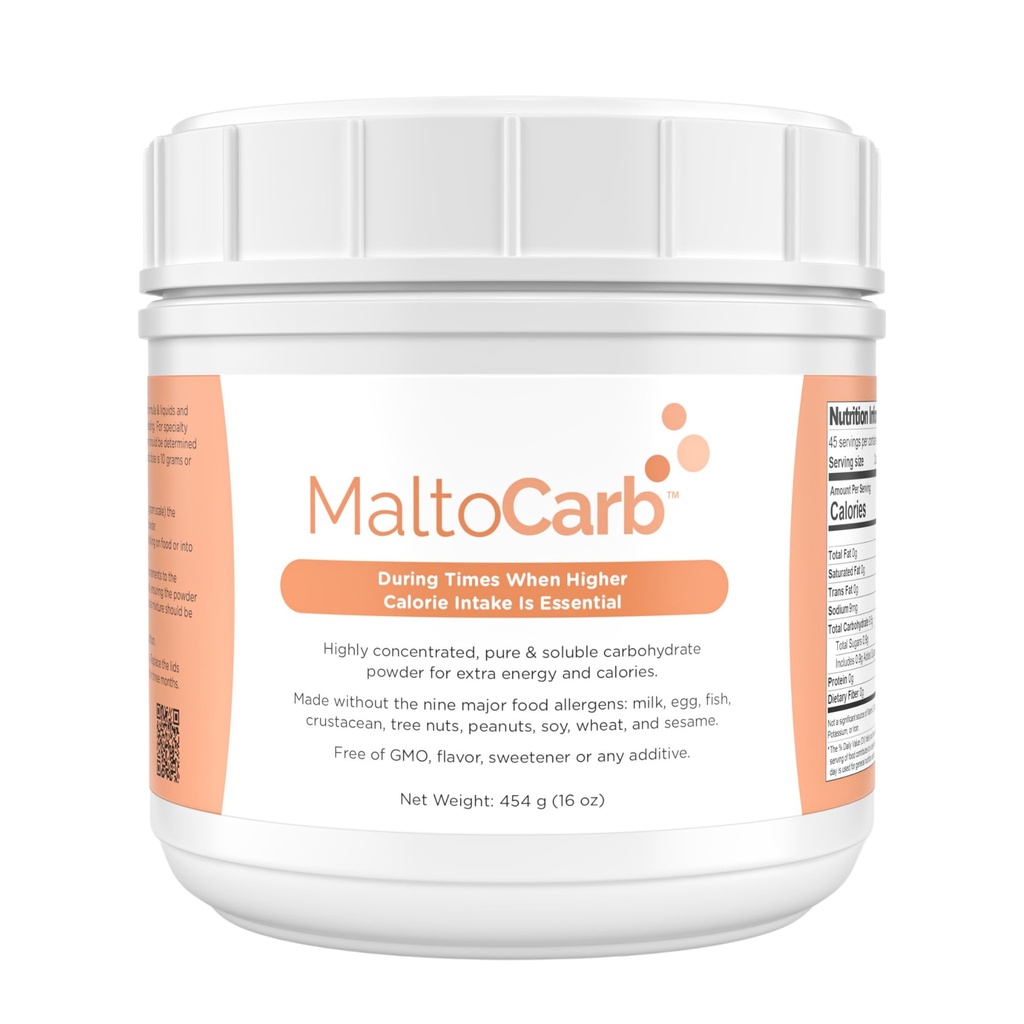 MaltoCarb Maltodextrin 분말 – 지속 에너지, 높은-Calorie, 빠른 흡수, 글루텐 - 무료, 식물 기반, 복구에 이상, 체중 증가, Athletes & Dietary 지원 - 454g