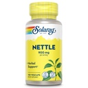 SOLARAY Nettle 900 mg - 유기 Nettle 리프 보충 - Kidney, Urinary, 및 전립선 지원 - 알레르기 반응과 호흡 웰니스를위한 전통 사용 - Vegan - 50 서빙, 100 VegCaps