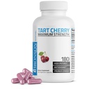 Bronson Tart Cherry 최대 힘 7600 mg, 180 채식 캡슐 (90의 서빙)