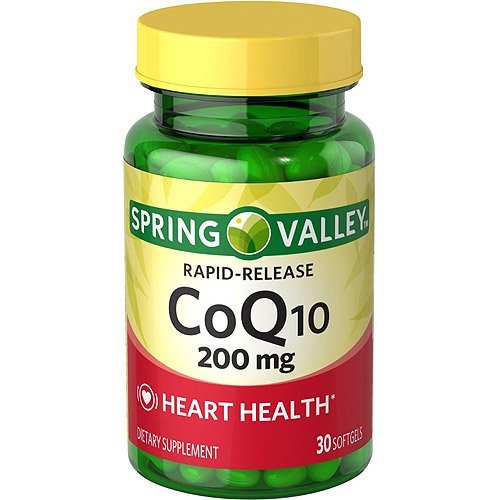스프링 밸리 - 공동 Q-10, Q-Sorb 200 mg, 30 Softgels