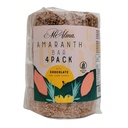 Mi Alma, 4 Bar PACK Amaranth Bar 초콜릿과 옥수수 조각 PREMIUM, Barra de Amaranto con Chocolate, 슈퍼 푸드, 글루텐 무료, 건강한 스낵, 8.4 oz