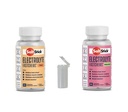 SaltStick FASTCHEWS® 다양성 2-Pack - 레이스 준비 튜브와 복숭아 및 수박의 60 카운트 병