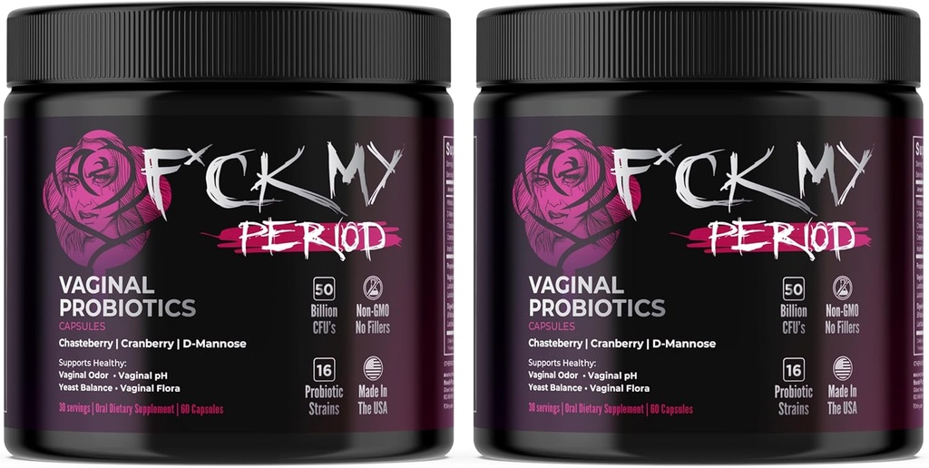 여성을 위한 기간 질 Probiotics | 여성시대 Probiotics Viginal Probiotic | PH Balance & Vag Health 여성 프로바이오틱스 | Gut, UTI, Vagional Health (2 Pack)