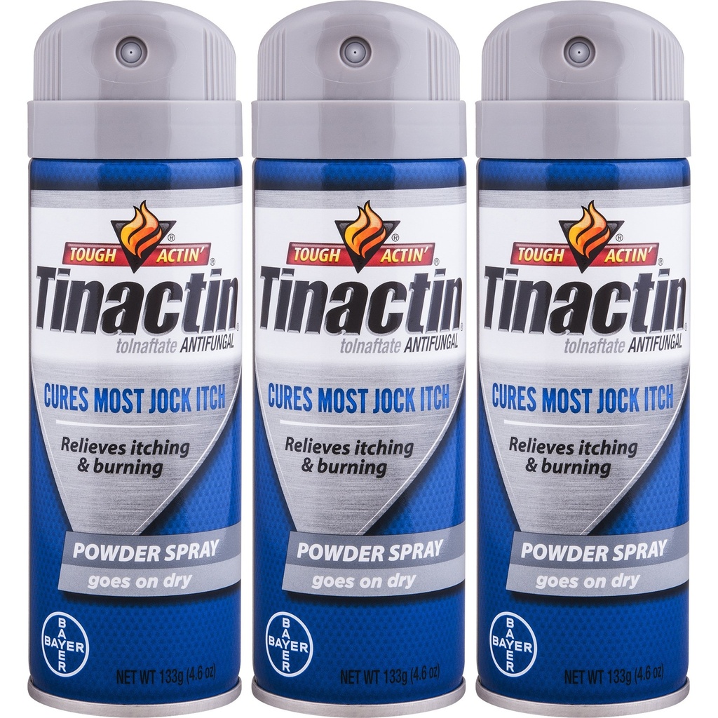 Tinactin Jock Itch 살포 분말, 4.6 oz. (포장 3)