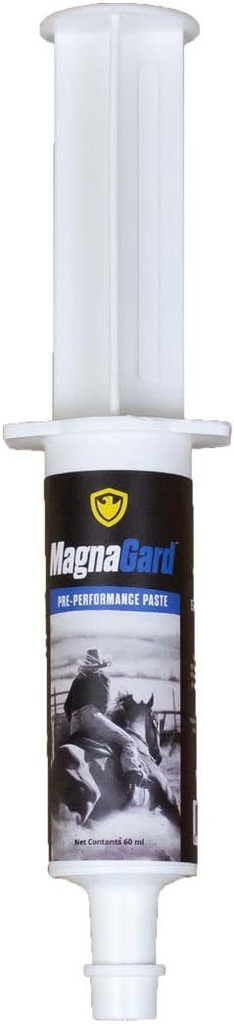 Pre-Performance Paste for Horses - 모든 천연 캘러, 산성 버퍼, 가스 지원 w/Electrolytes - 60ml 주사통