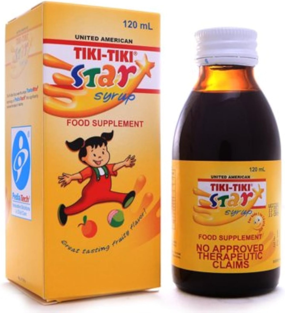 2 티키 티키 스타 플러스 시럽 (2 x 120ml)