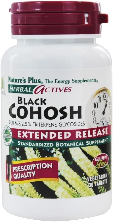 성격 플러스 검정 Cohosh E/R 200 mg 정제, 30 조사