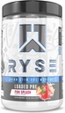 RYSE로드 사전 운동 분말 - 핑크 스플래시 - 390mg 카페인, 베타 알라닌 및 펌프, 초점 및 에너지를위한 Citrulline을 가진 남성 및 여성을위한 일일 사전 운동 - 30 서빙