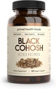 Organic Black Cohosh 1000 mg 60 서빙 | 망고, 나이트 스웨터, 수면 지원 | 채식, 유기, 비 GMO 및 글루텐 무료