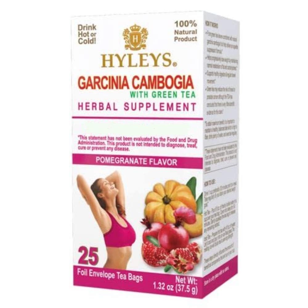 HYLEYS Tea Garcinia Cambogia 녹차 - 25 티백
