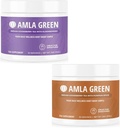 Amla Powder & Green Tea Superfood Supplement with Elderberry & Pumpkin Spice, 유기, 비건, 30 서빙