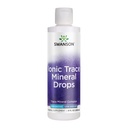 Swanson Concentrace Trace Mineral Drops 8oz-Complete Mineral Complex for Energy, Hydration, & 72 높은 흡수 이온 광물 마그네슘, 칼륨, 칼슘과 같은