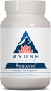 Ayush Herbs Rentone - Cranberry, 여성 및 남성을위한 Kidney Cleanse 알약, Urinary Health & Bladder Function - 90 채식 캡슐 (1 개)