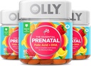 Olly Prenatal Multivitamin 거미, Folic 산, 비타민 D, 오메가 DHA, Chewable 보충교재, 60 Gummies 감귤류 3 조사