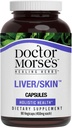 의사 Morse의 Liver / 피부 관리 보충 - 자연 소화 시스템 건강 및 제거 지원 - Naturopath 공식화 - 우유 이틀 씨, Burdock, Bayberry, Dandelion 뿌리 - 90 캡슐