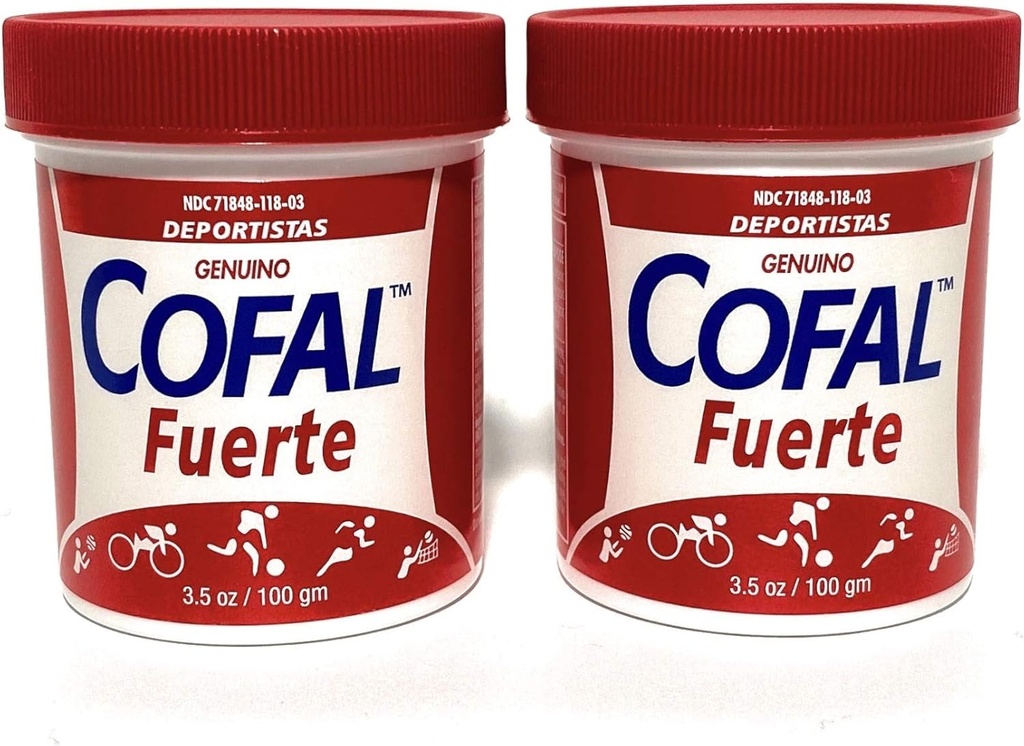 Cofal Fuerte 크림 - 3.5 Oz - 2 팩