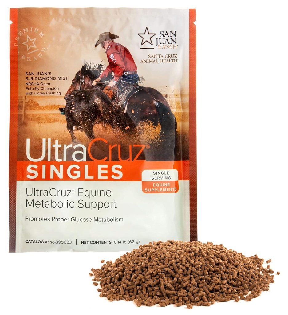 UltraCruz® Equine 대사 지원, 60 싱글