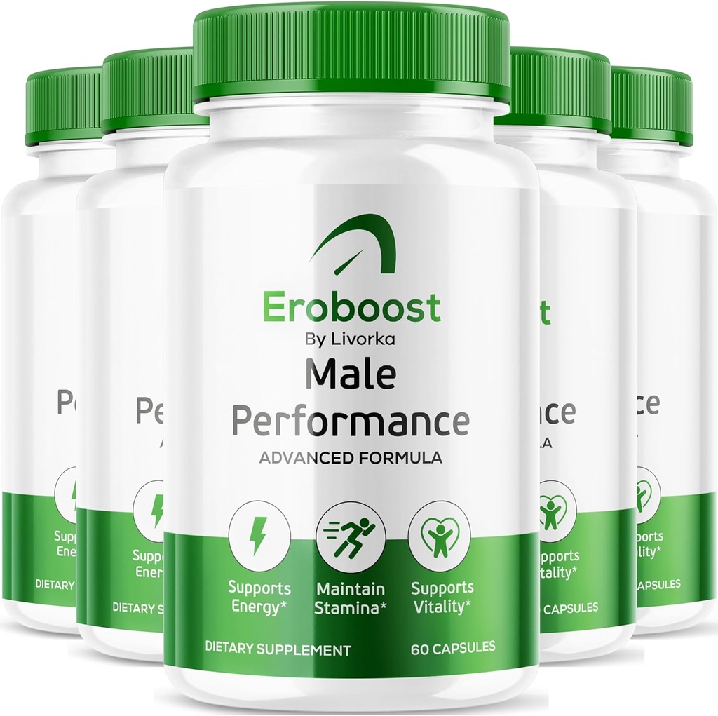 (5 팩) 남자를 위한 Eroboost 보충교재 - 공식적인 Ero Boost 알약, EroBoost 지원 캡슐, EroBoost 진보된 공식, EroBoost 보충교재, Ero Boost, 5 달을 위한 300의 캡슐