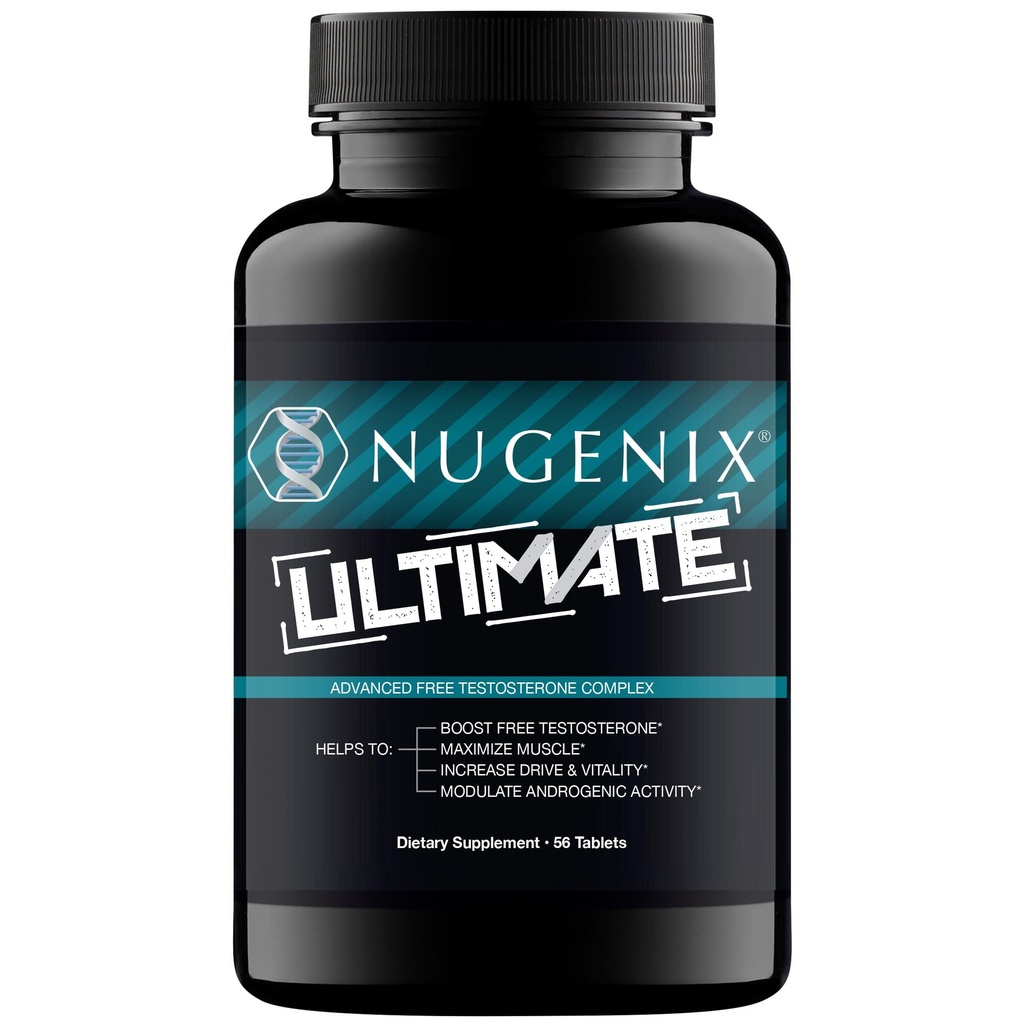 Nugenix 궁극적 인 무료 테스토스테론 부스터 보충 남자 - 56 개