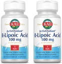 KAL 100 Mg R-lipoic Acid Activoxidant Tablets, 60 Count | 2 팩