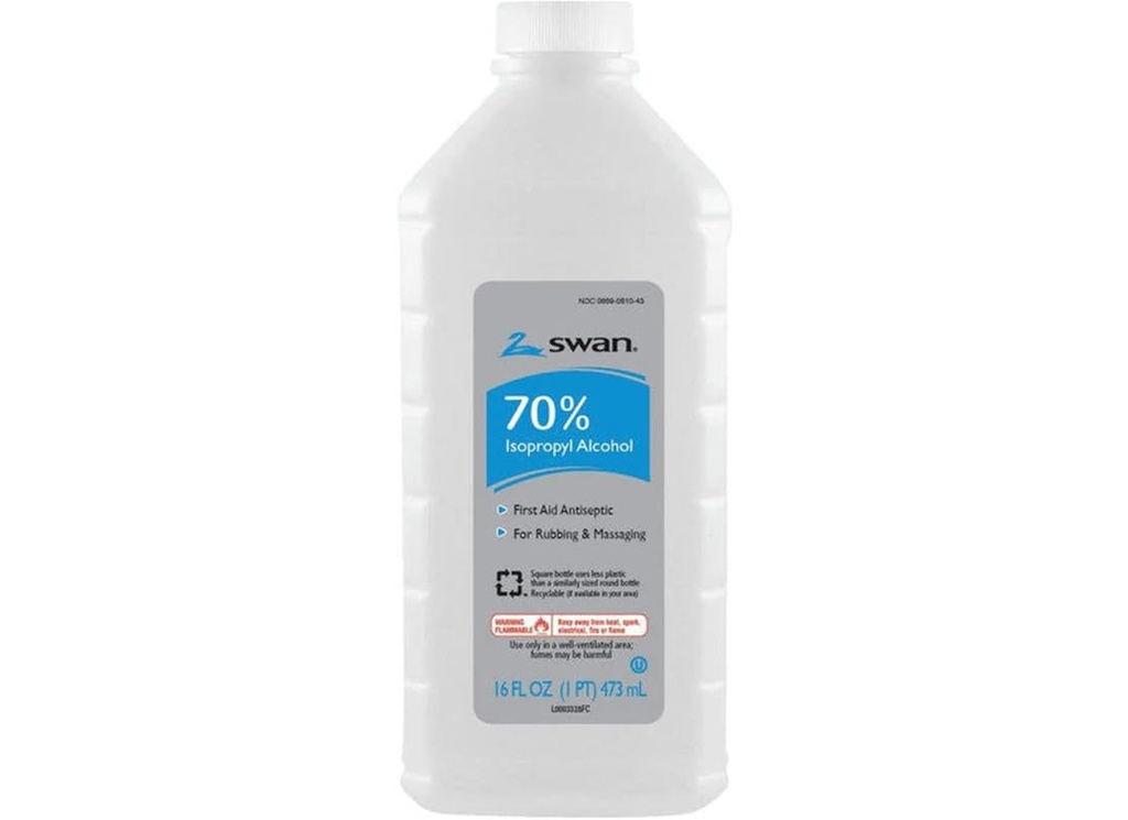 Vi-Jon Swan Isoprophyl 알코올, 70 % 16 Fl Oz