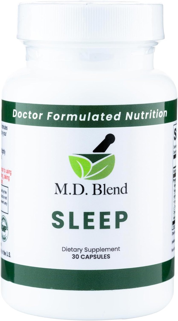 수면 - L-Theanine, Ashwagandha, Magnesium, Valerian Root, Melatonin - Deep Sleep & Rejuvenating Rest - 90 캡슐에 대한 공식을 형성하는 Non-Habit