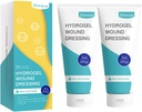 Dimora 2 팩 6oz Hydrogel First Aid Ointment, Burn Injory Soothing Gel, 비상 화상, 수술의 향, Bruises, Debridement 부상 치료를위한 피부 수리 크림