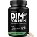 DIM 보충 남성 300mg | 에스트로겐 차단제 & Aromatase 억제제 | 추가 강도 남성 호르몬 균형 & 피트니스 부스터 Diindolylmethane Plus CDG & Broccoli Floret | 글루텐 프리 | 60 Ct