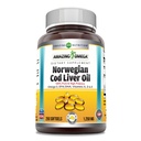 어메이징 오메가 노르웨이 잉어 오일 1250 Mg 소프트젤 보충 | 오메가-3, EPA, DHA, 비타민 A, 비타민 D & 비타민 E (오렌지 | 250 개)