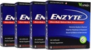 Enzyte® Natural Male Enhancement Bundle for Quality and Stamina with Asian Ginseng, Ginkgo Biloba, 포도 씨앗 추출물, Horny Goat Weed - 4 팩 번들