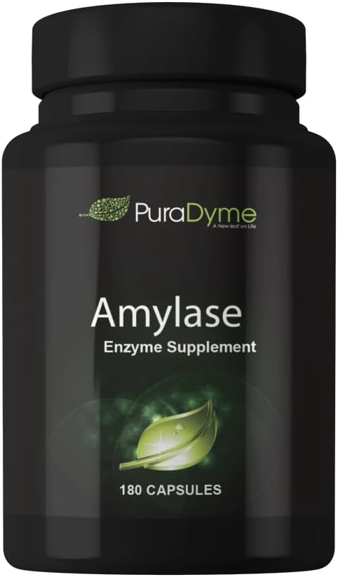 PuraDyme Amylase, 180 캡슐
