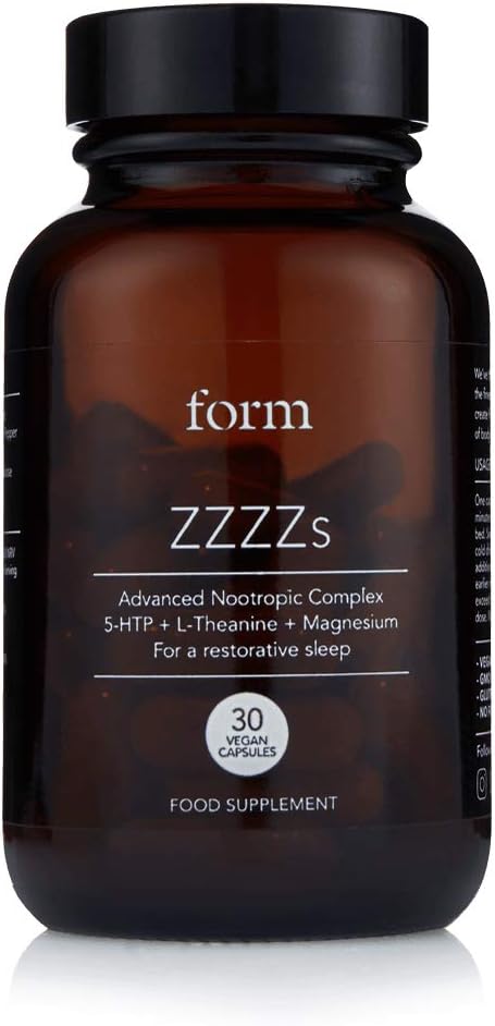 Form ZZZZs - 수면에 대한 자연 Nootropic | 5-HTP | 마그네슘 | 아연 | 캘리브레이션 Amino Acids | 자연적으로 재생되는 수면